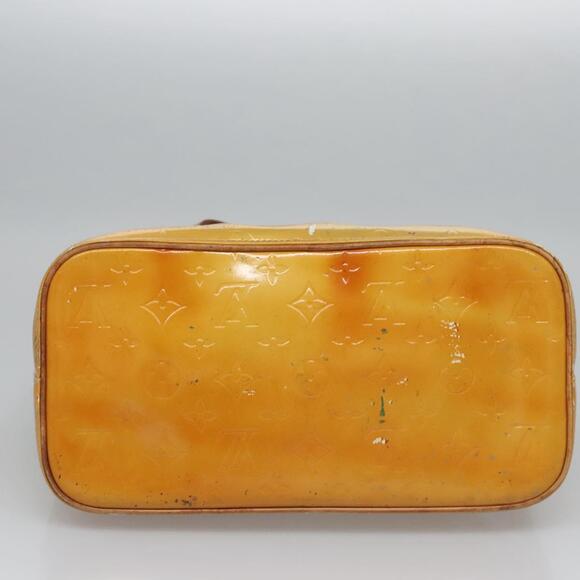 LOUIS VUITTON Monogram Vernis Houston Hand Bag Gris M91053 - Picture 9 of 13